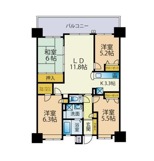 【間取り】 | アンピール弥生が丘