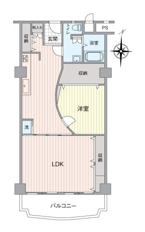 【間取り】 | クローバーハイツ森小路3号棟