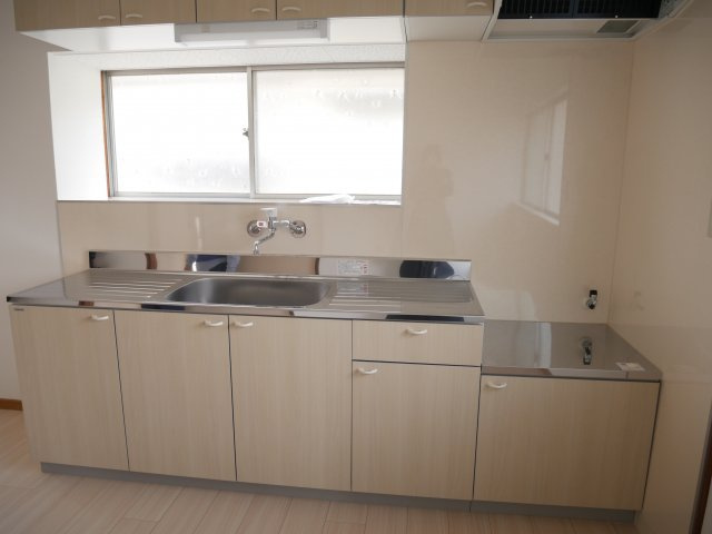 桜畠戸建てのキッチン