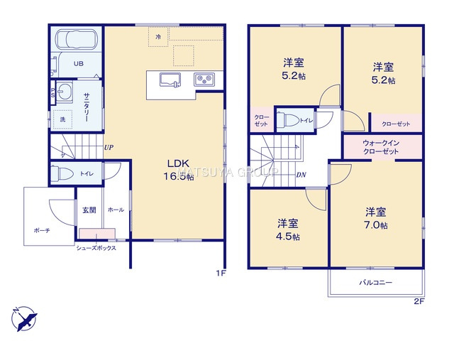 【間取り】の画像
