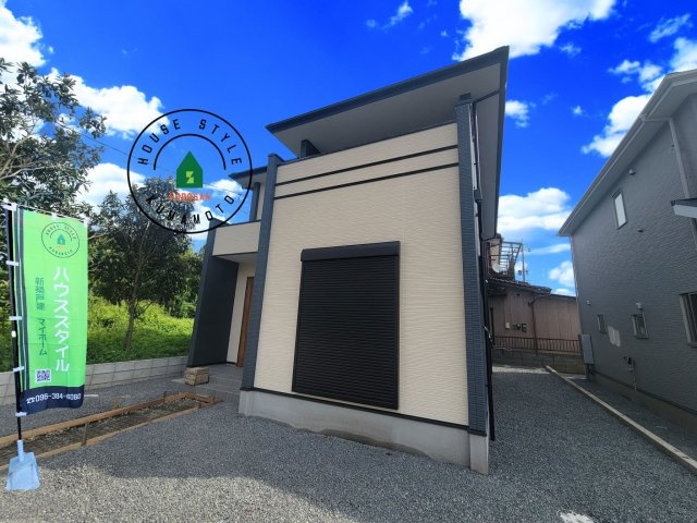 N・上益城郡益城町大字古閑第2-2棟（1号棟）　の外観|デザイン性のある外観です。