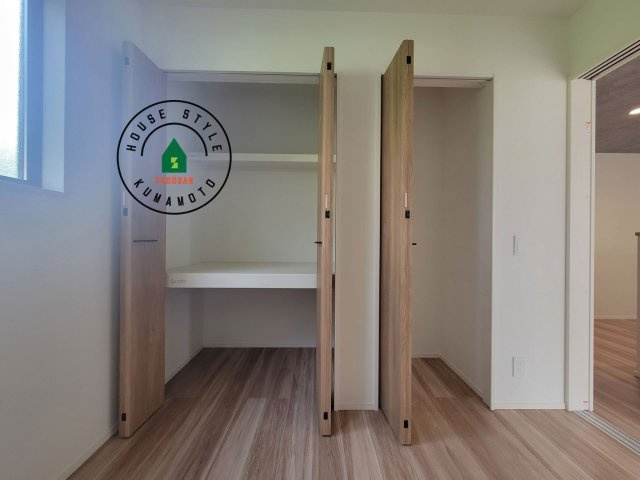 N・上益城郡益城町大字古閑第2-2棟（1号棟）　の収納|収納には困りません。