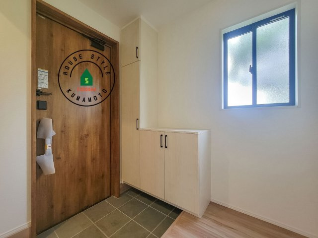 N・上益城郡益城町大字古閑第2-2棟（1号棟）　の防犯設備|二重ロックでしっかり防犯対策ができます。