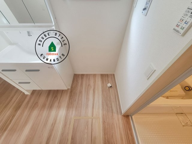 N・上益城郡益城町大字古閑第2-2棟（1号棟）　のランドリースペース|ランドリースペースとなります。広々して有効的にご使用できます。 