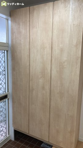 川口市行衛　中古一戸建ての玄関