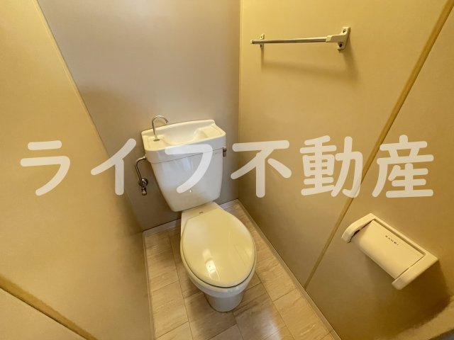 OMレジデンス八戸ノ里のトイレ|トイレもきれいです