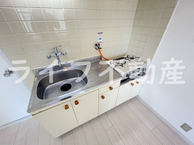 OMレジデンス八戸ノ里のキッチン|使いやすいキッチンです