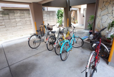 【その他共用部分】 | メゾングレース | 駐輪場