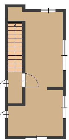 栗東市御園の店舗一部の間取り