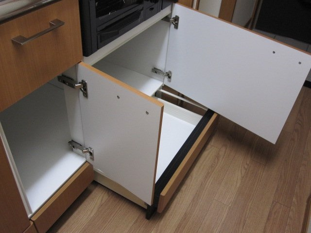 オーピュールのキッチン|キッチン収納