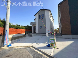 【外観】 | 完成しました。物件内部もご見学頂けます。プラス不動産販売にお任せ下さい。