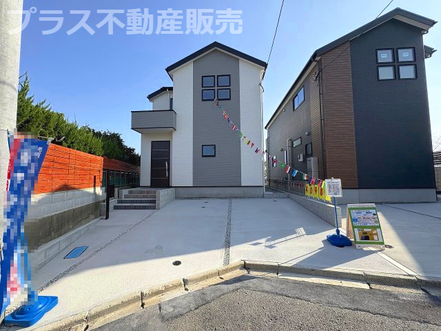 【外観】 | 糟屋郡志免町王子3丁目2期　1号棟（全2棟）【仲介手数料無料・0円】 | 現地写真。同じ物件を見るなら、プラス不動産販売にお任せ下さい。