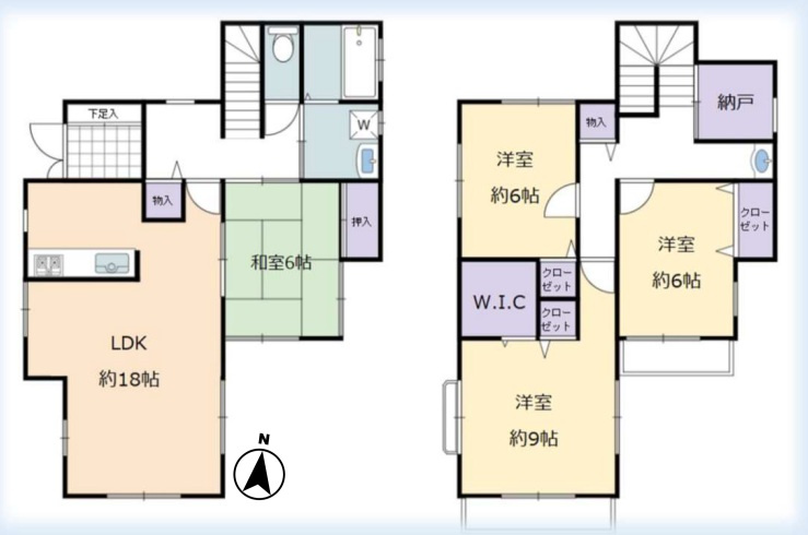 三郷市　新和4丁目　中古戸建のその他|間取図です