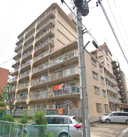 両国スカイハイツ　9階の外観