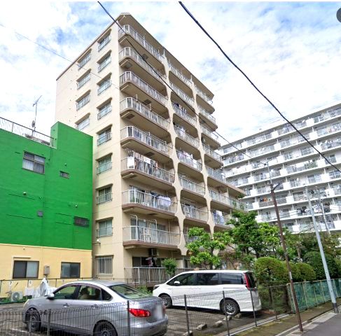 両国スカイハイツ　9階の外観