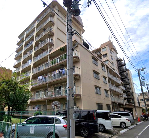 両国スカイハイツ　9階の外観