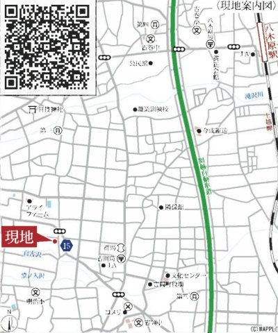 北群馬郡吉岡町上野田第2　３号棟(全３棟)　リーブルガーデン　新築建売分譲の地図