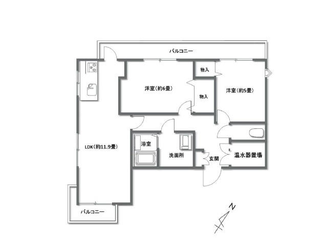 【間取り】の画像