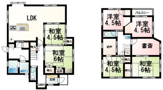 【間取り】 | 湖城が丘