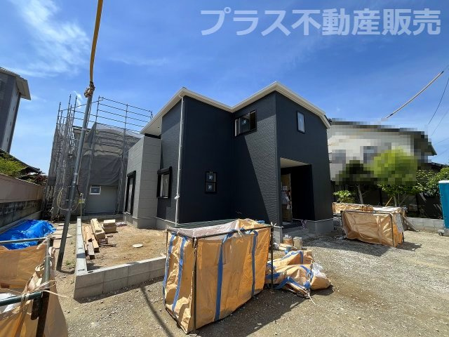 【外観】 | 福岡市西区今宿東2丁目　号棟（全2棟）【仲介手数料無料・0円】 | まもなく完成。ご内覧は可能です。ご見学はプラス不動産販売にお任せ下さい。