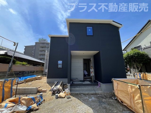 【外観】 | 福岡市西区今宿東2丁目　号棟（全2棟）【仲介手数料無料・0円】 | 現地写真。同じ物件を見るなら、プラス不動産販売にお任せ下さい。