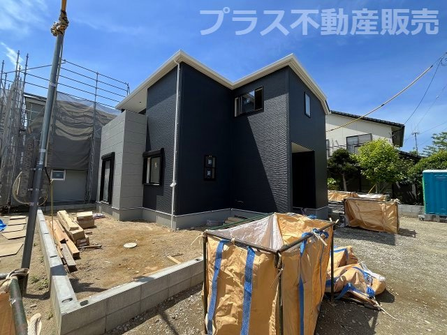 【外観】 | 福岡市西区今宿東2丁目　号棟（全2棟）【仲介手数料無料・0円】 | 現地写真。プラス不動産販売なら、現場の全ての棟をまとめてご見学頂けます。