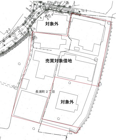 長浦町2丁目底地権の画像