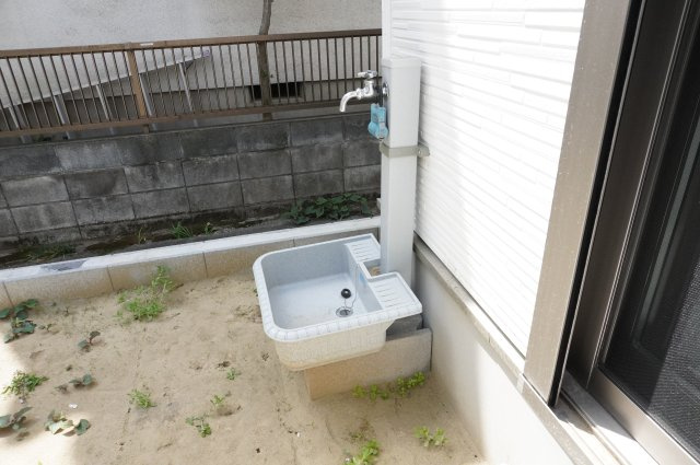 越谷市大字下間久里 新築分譲住宅 全2棟 No,1のその他|立水栓