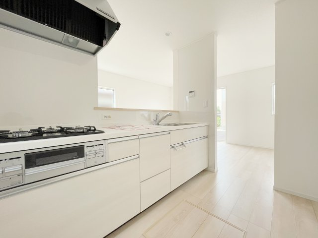 新築戸建・建売　大田原市末広第5　Cradle Garden　全4棟のキッチン