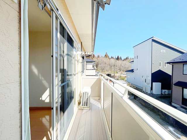 白河市白坂愛宕山　中古戸建　のバルコニー