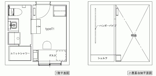 中央ラインハウスH棟の間取り
