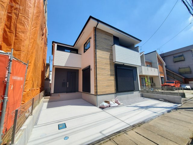 八潮市　八條　新築戸建　全1棟の外観|外観です