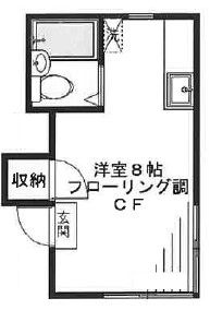 南荘の間取り|間取りです。