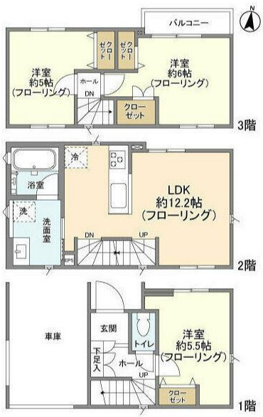 Kolet新小岩♯02の間取り
