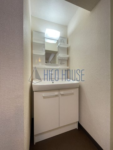 ビラ・フラワーヒルの洗面所