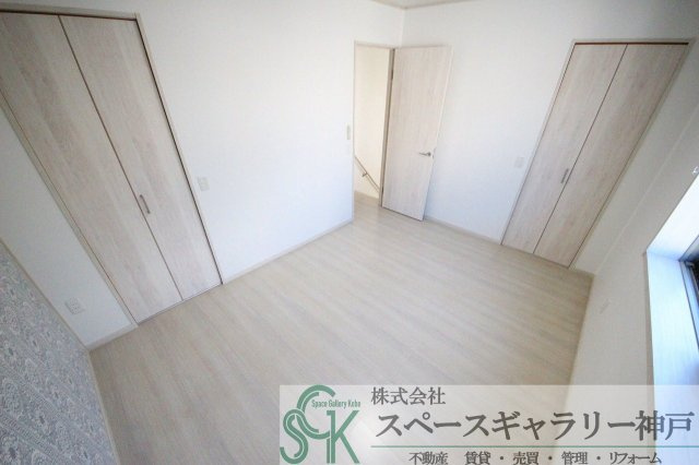 松陰山手戸建の寝室