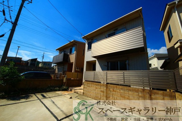 松陰山手戸建の外観パース