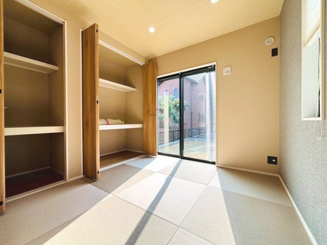 タマタウン　瑞穂市本田　全2区画分譲の和室|一室あると便利な和室は、ご来客時はもちろん、お子様のお昼寝や遊び場、寝室としてもご利用いただけます。