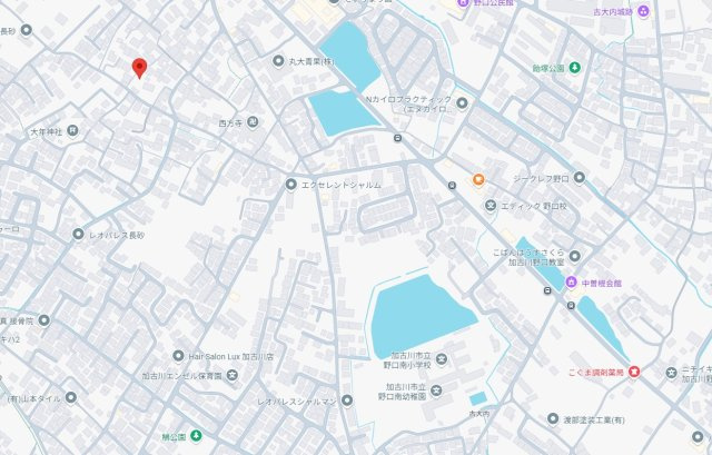 【地図】 | 加古川市野口町長砂第12（全2棟）1号棟