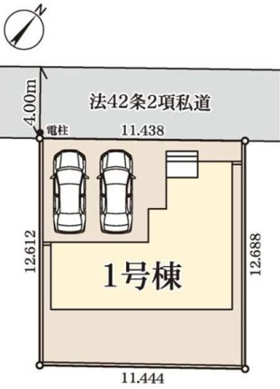 【区画図】 | 船橋市松が丘２丁目４期
