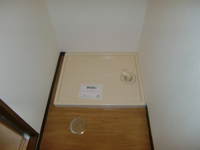 サンセールハヤシの洗面所|室内洗濯パン