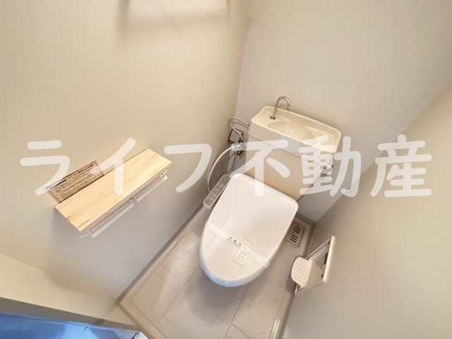 イマザキマンションエヌワンのトイレ|トイレもきれいです