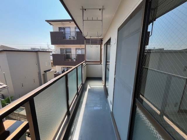 ヒカリハイツドイⅡのバルコニー