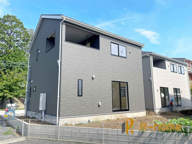 水戸市西原第9　新築戸建て　1号棟の外観|まもなく完成！実際の室内をご見学いただけます♪