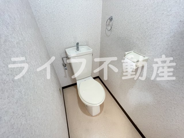 フェルザ長田のトイレ|シンプルで使いやすいトイレです