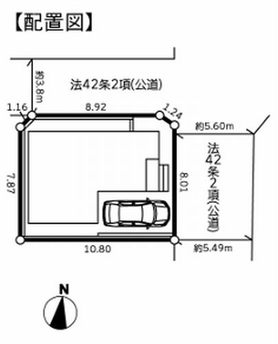【区画図】 | 【仲介手数料０円】高座郡寒川町一之宮3丁目6期　新築一戸建て | 高座郡寒川町一之宮3丁目6期　新築一戸建て