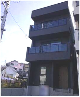 安芸郡府中町鹿籠2丁目の外観|シックな外観☆小学校や公園も近く子育て環境良好！周辺には生活利便施設が充実☆