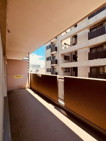 パークサイド明石のバルコニー