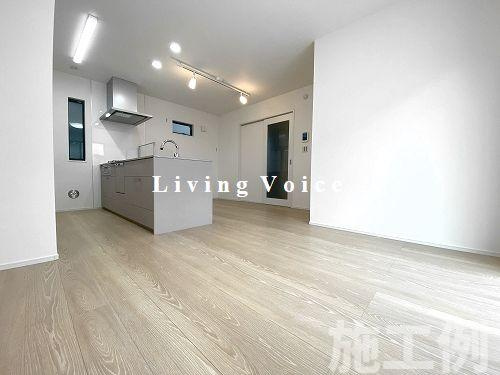 【居間・リビング】 | 【仲介手数料０円】相模原市中央区千代田6丁目　新築一戸建て | 相模原市中央区千代田6丁目　新築一戸建て
