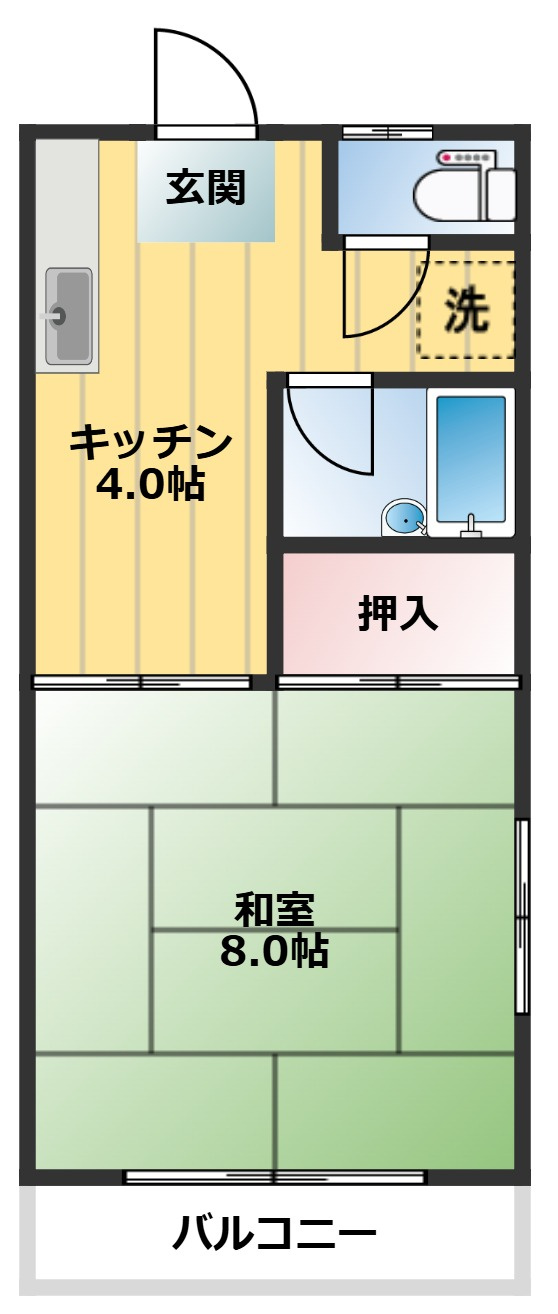 内藤ビルの間取り